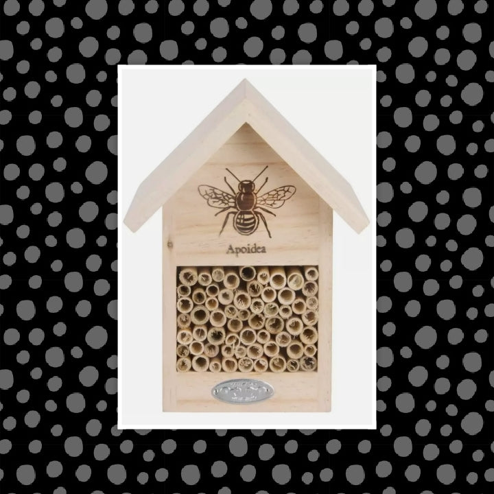 Bee House Silhouette