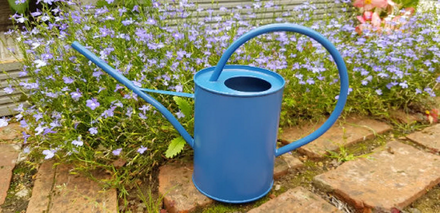 Blue French Indoor Watering Can