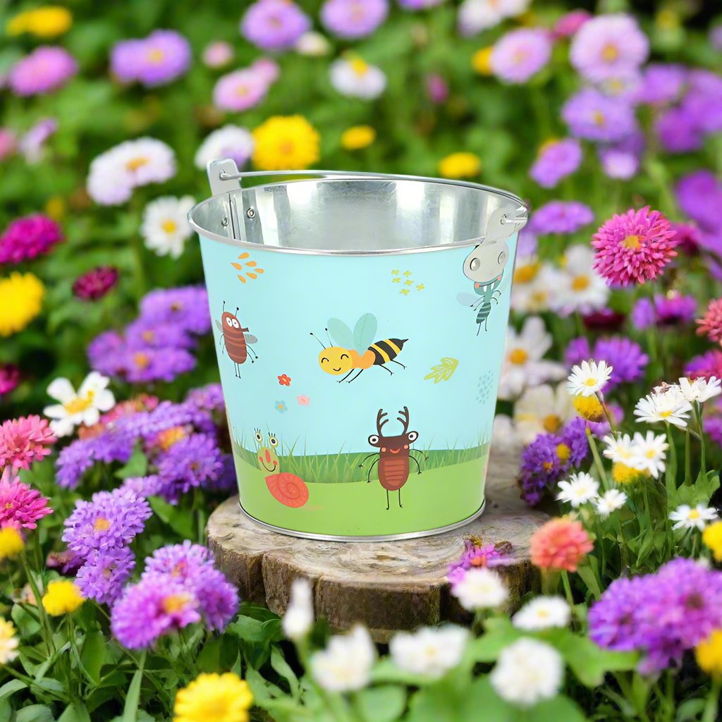 Children's Pail Bucket - Insect Design