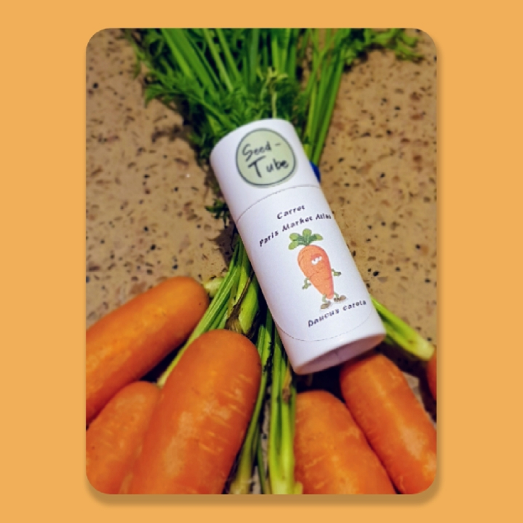 Carrot - Paris Market Atlas in a Seedlings Tube