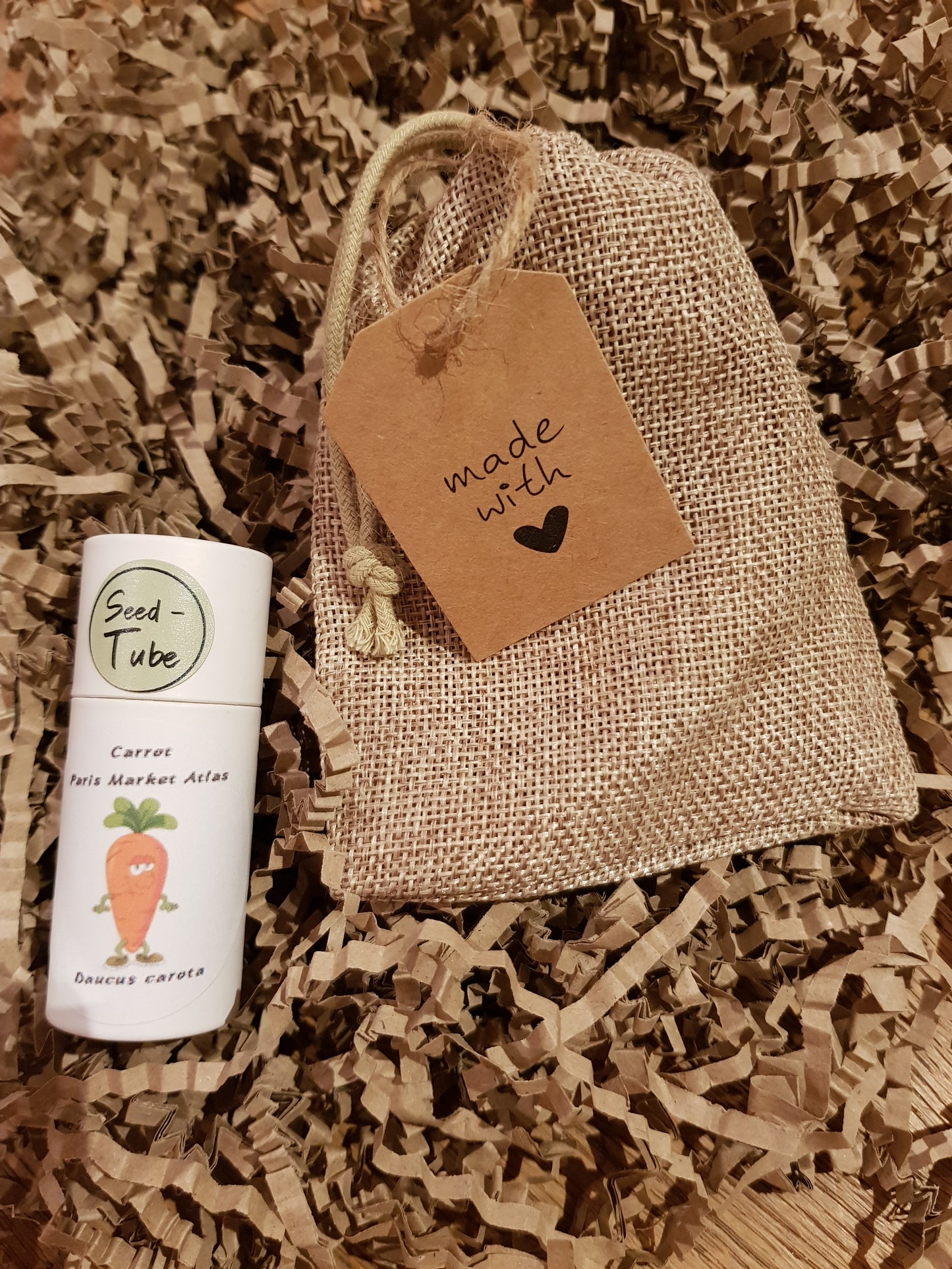 Carrot - Paris Market Atlas in a Seedlings Tube