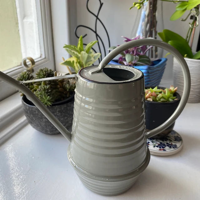 Watering Can - Assorted colours (cream, green or grey)