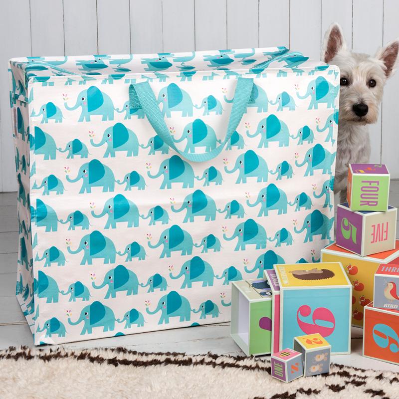 Wild Flowers Jumbo Storage Bag