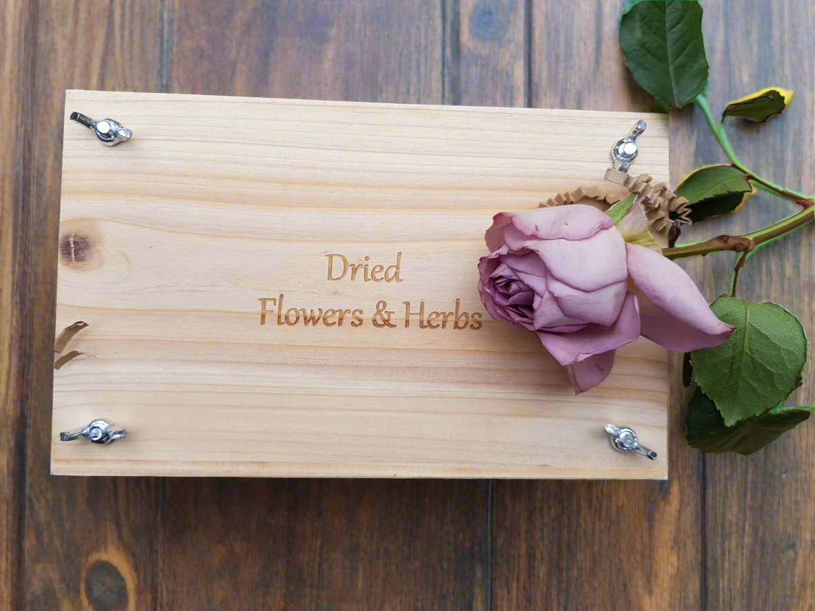 Flower & Herb Press (wooden)