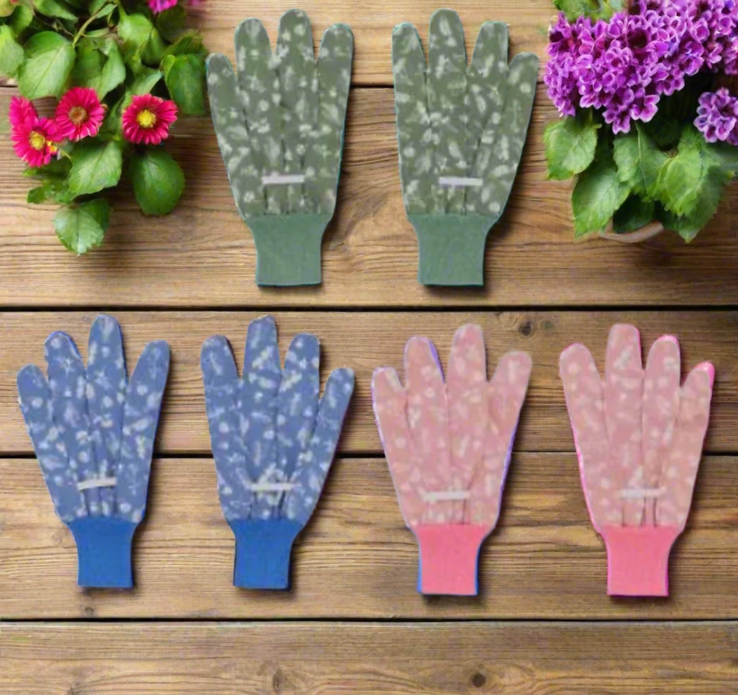 Gardening Gloves - Floral Prints
