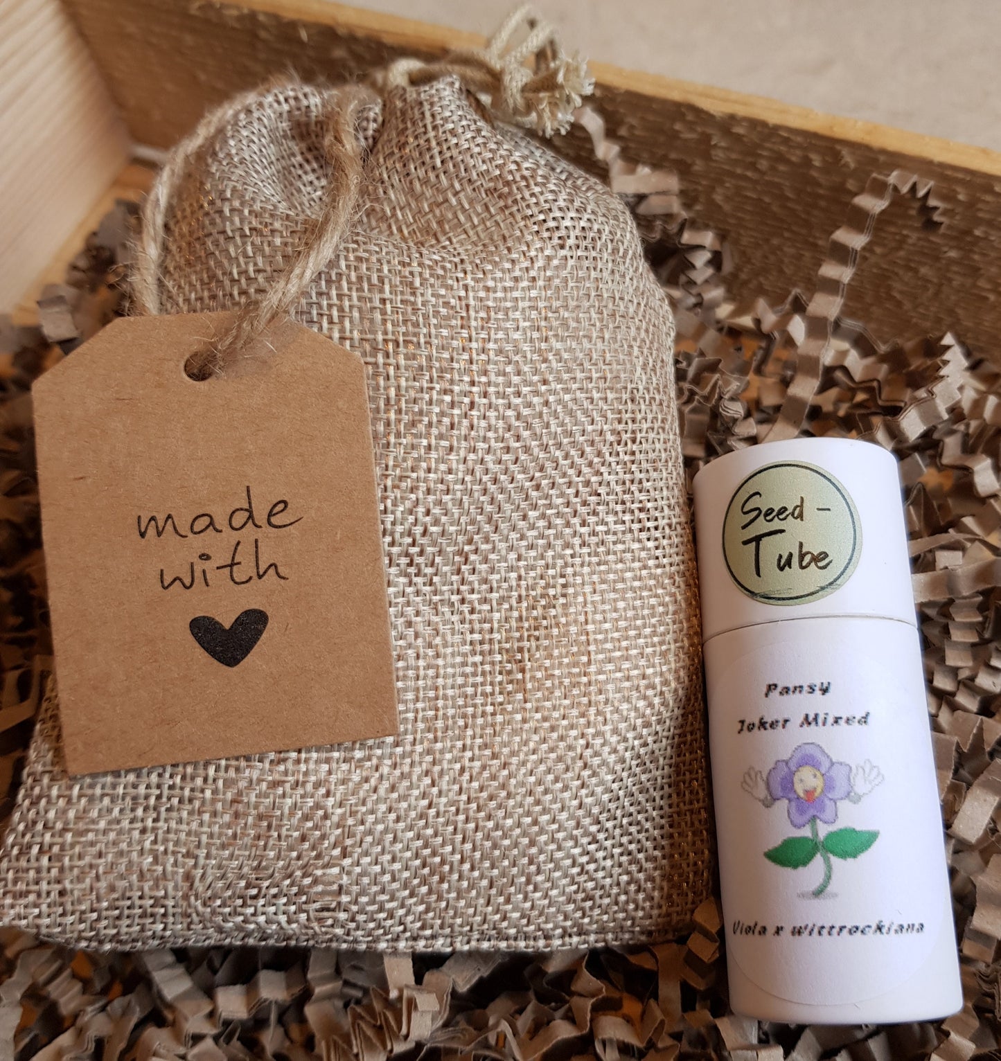 Pansy Joker Mixed - Seedlings Tube