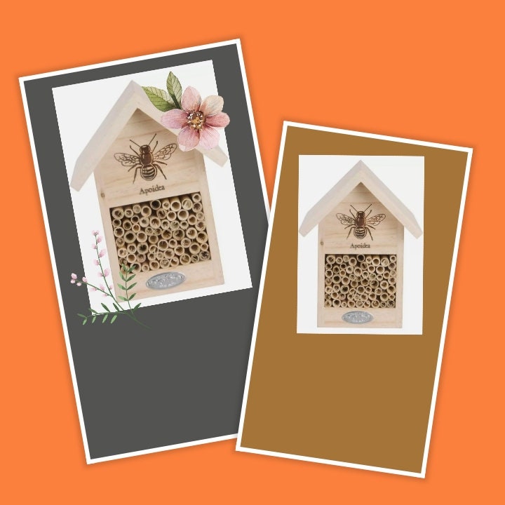 Bee House Silhouette