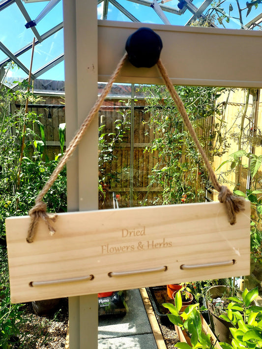 Flower and Herb Drying Rack