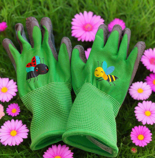 Children's Gloves Insect Design