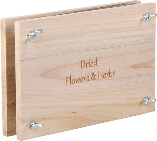 Flower & Herb Press (wooden)