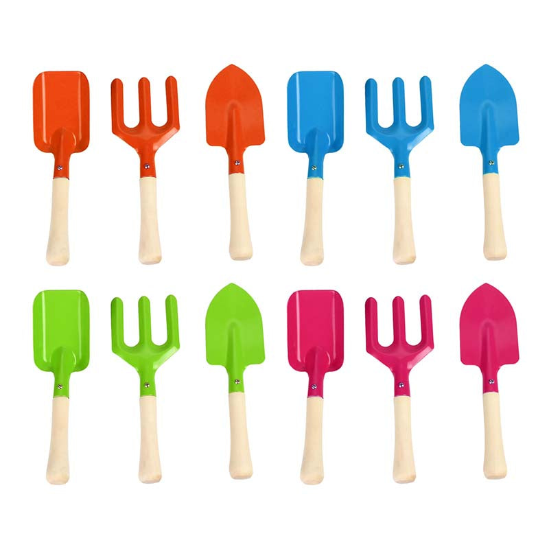 Gardening Tools for Children with wooden handles