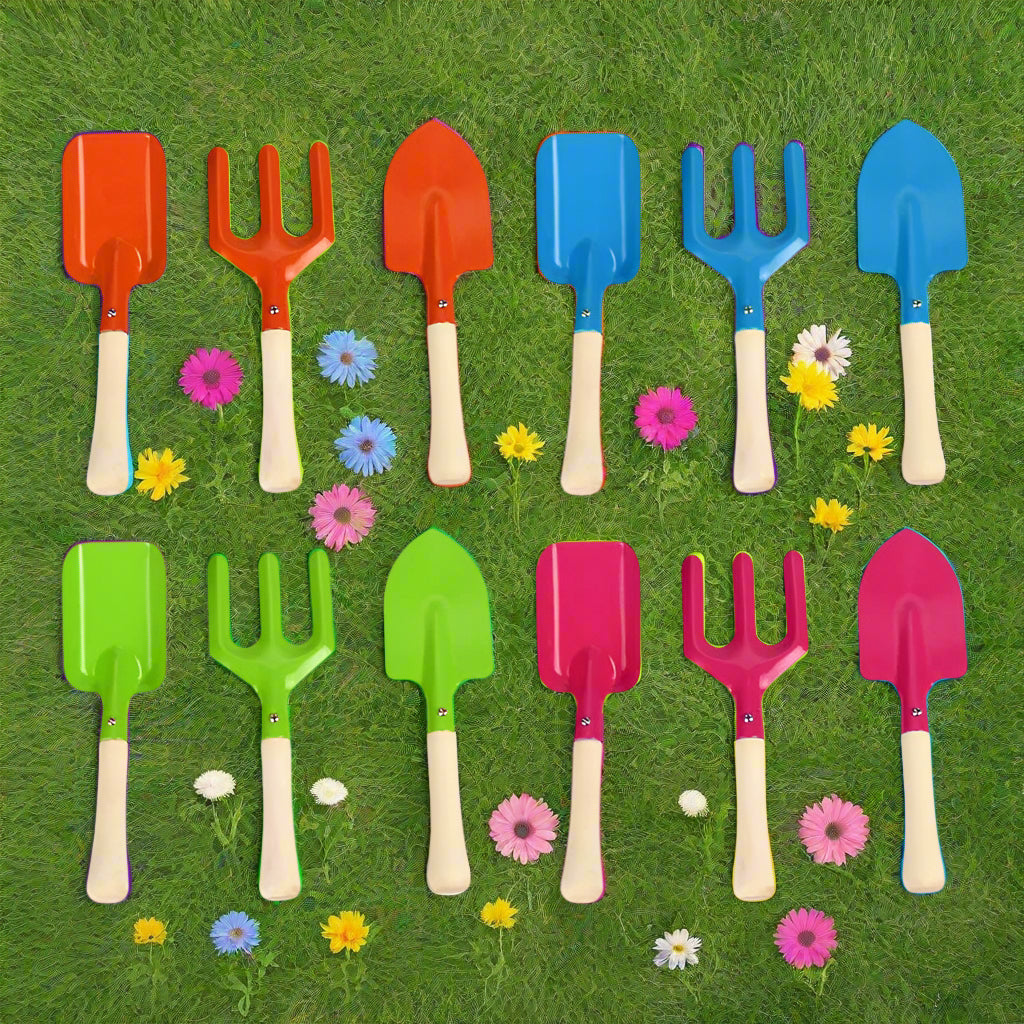 Gardening Tools for Children with wooden handles
