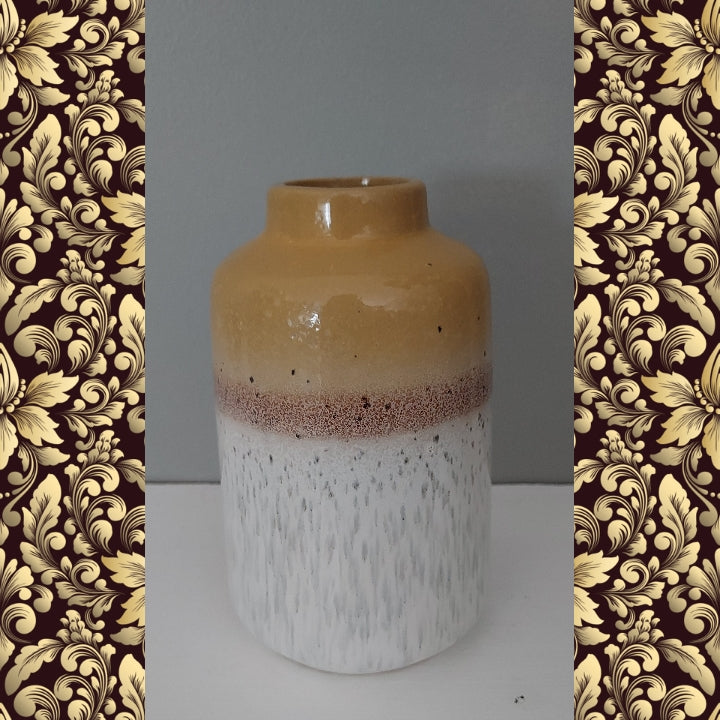 Two tone vase - large (17cm)