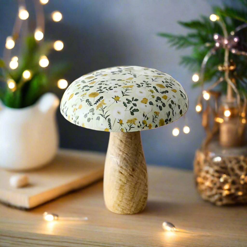 Springtime Mushroom Ceramic
