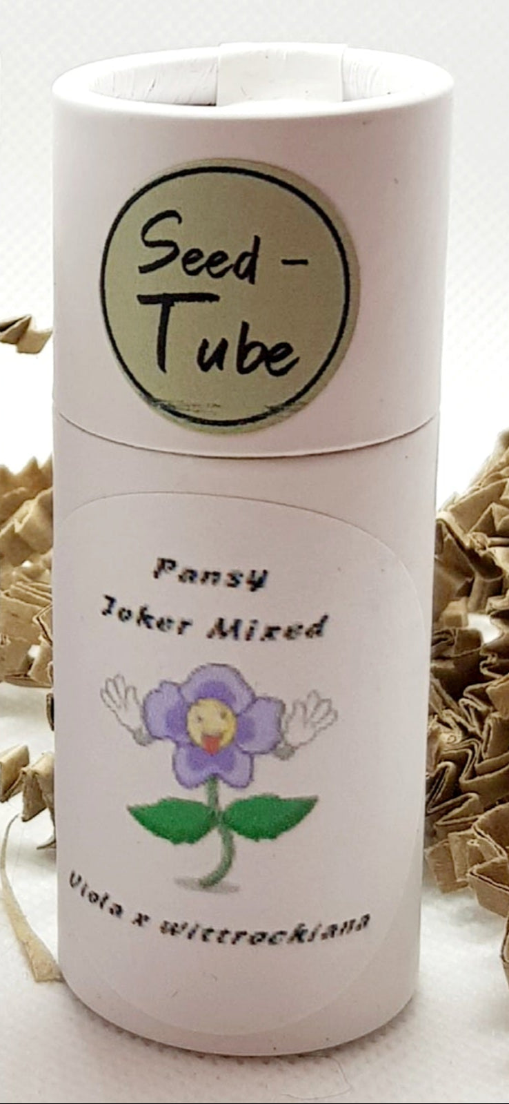 Pansy Joker Mixed - Seedlings Tube