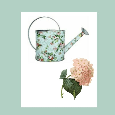 Rose Print Indoor Watering Can