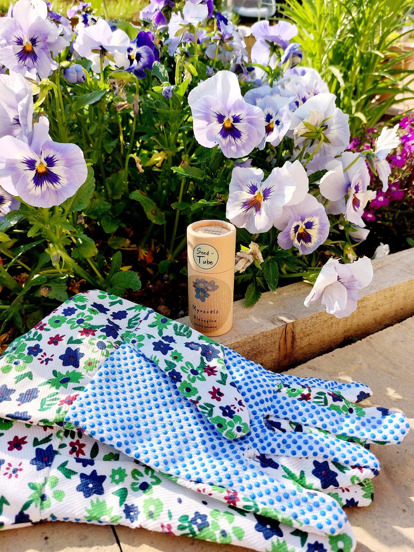 Let Love Grow Gift with Forget Me Not Seeds