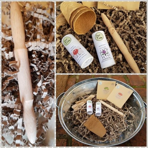 Mini Wooden Dibber - for planting new seedlings