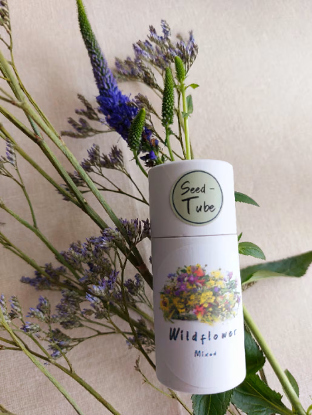 Wildflower Seeds in a Seedlings Tube